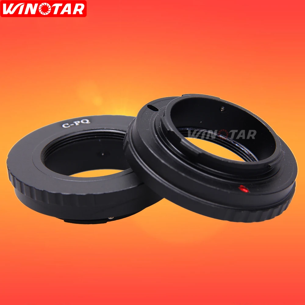 2PCS C PQ C P/Q C Mount Lens Adapter Ring for mirrorless Pentax Q