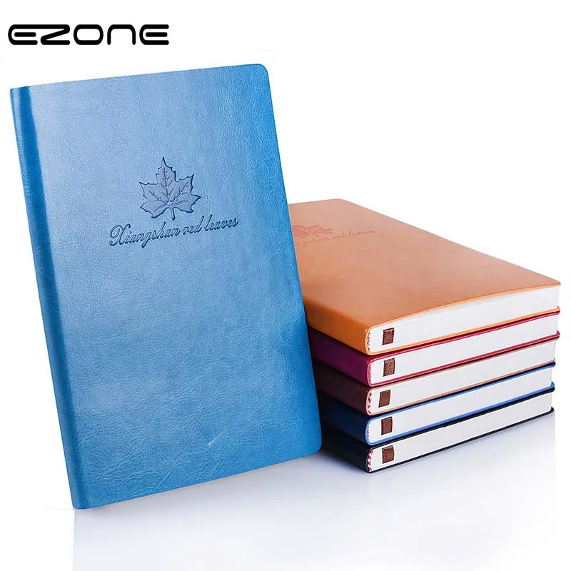 

EZONE Cute Candy Color Notebook Creative Business Note Book Planner Organizer Notapad Traveler Journey School Office Supplies