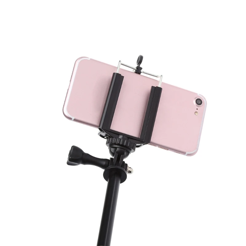 OOTDTY Алюминиевый Карманный монопод палка для селфи для экшн-камеры Gopro Hero 3 4 SJ4000 Экшн-камера Xiaoyi