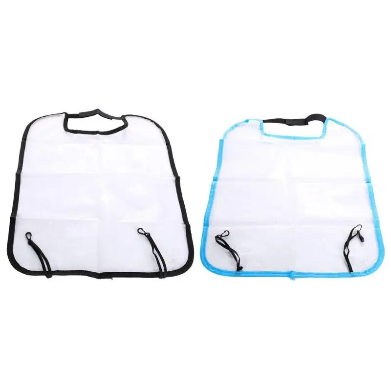 

Car Auto Anti-kick Pad Care Seat Back Protector Case Cover for Children Kick Mat Mud Clean Plastic Transparent Clear New