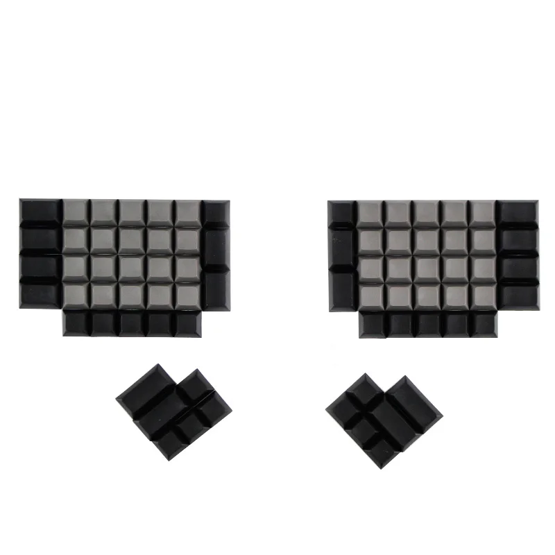 Kopen Ergodox pbt keycaps wit dsa pbt blank keycaps voor ergodox mechanische gaming toetsenbord dsa profiel