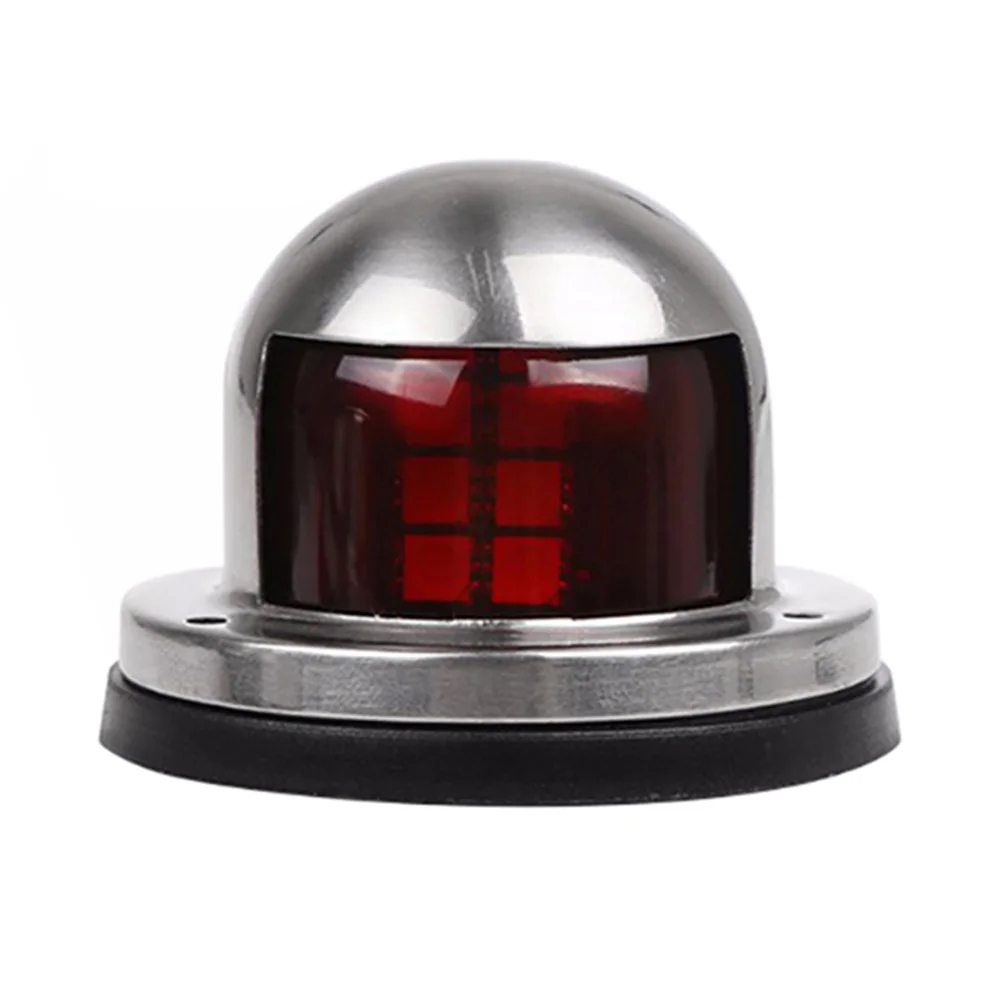 

12V Yacht Stainless Steel Sailing Accessories LED Bow For Marine Boat Signal Waterproof Warning Navigation Light Deck Mount