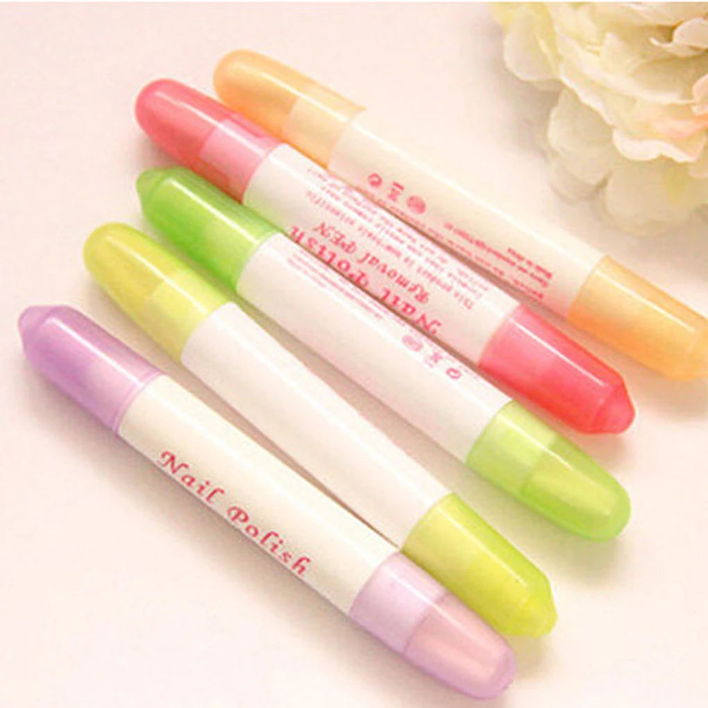 1/2/3/4pcs Nail Art Corrector Pen Remove Mistake Nail Polish Corrector