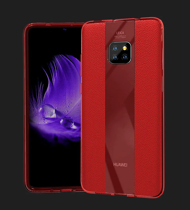 Для huawei mate 20 Pro Чехол Porsche кожаный чехол для huawei mate 20 X прозрачный чехол для huawei mate 10 Pro P20 P30 Pro Чехол