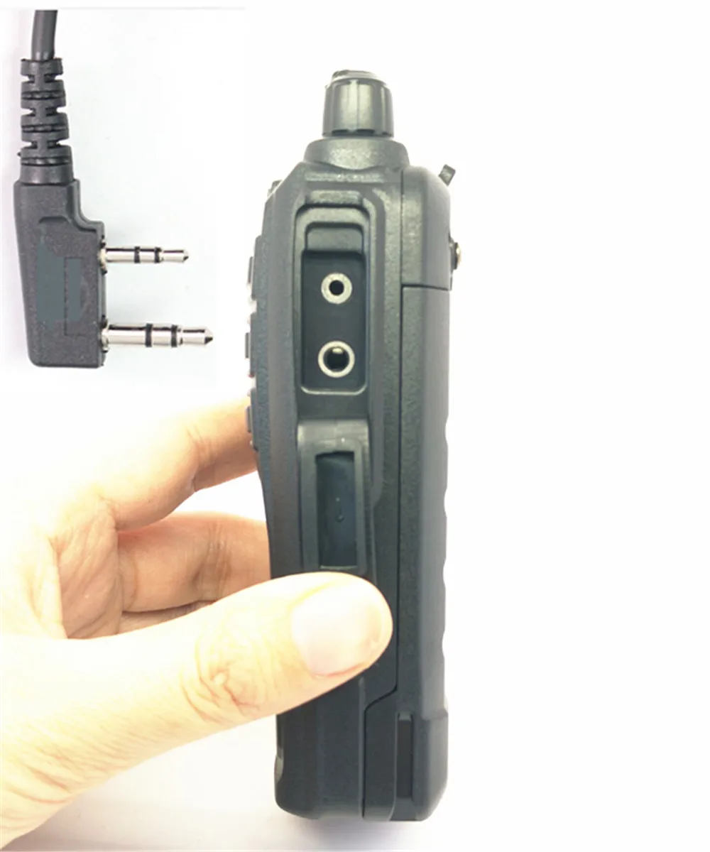 Oppxun UV 2 136 174/400 480 МГц VHF/UHF двухдиапазонный радиопередатчик с бесплатным наушником