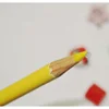 Stylo à crayons de qualité spéciale de qualité industrielle, noir, rouge, jaune, blanc, violet, cuir, plastique, porcelaine, métal etc, 10 pièces/paquet ► Photo 2/6