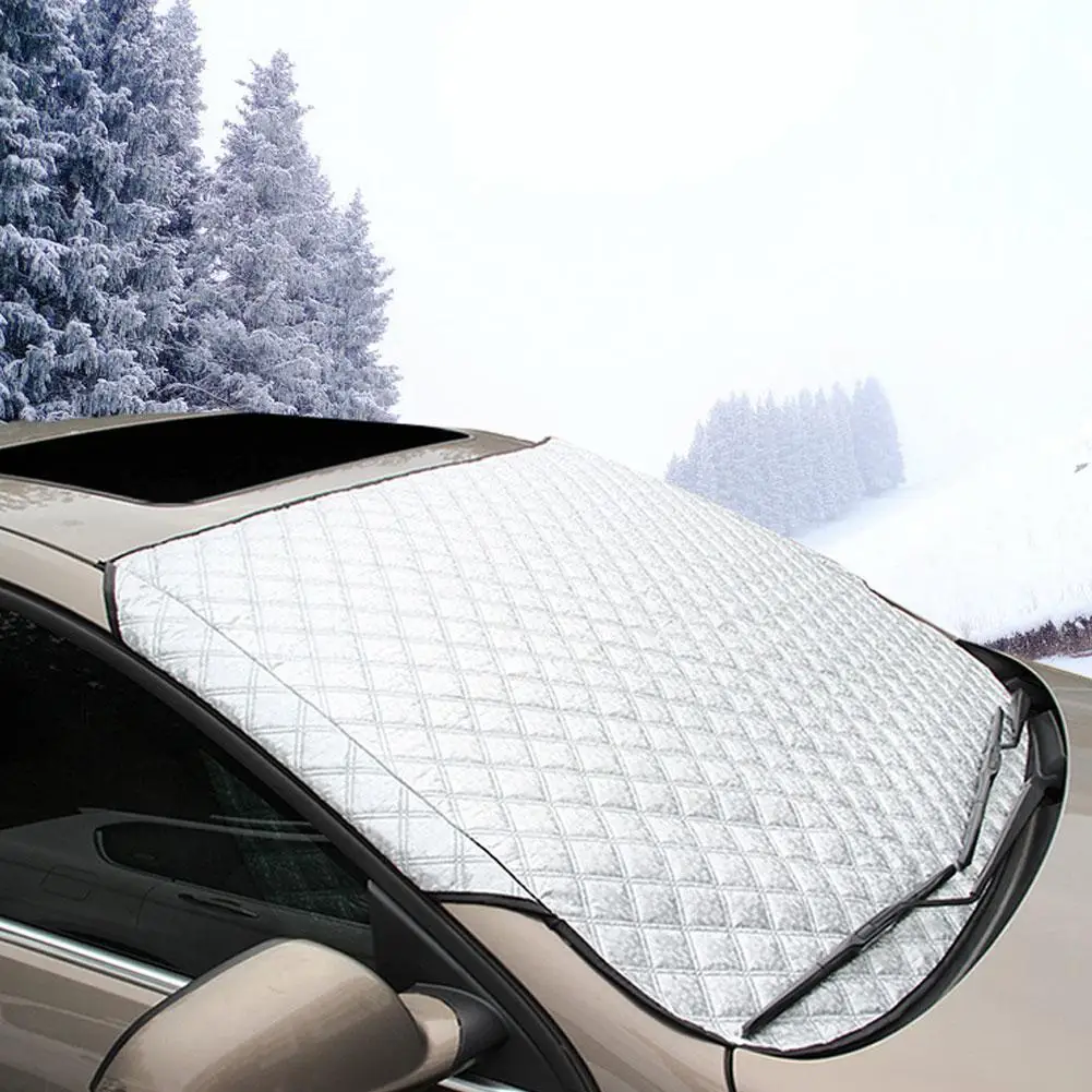 

Auto Window Sunshade Cover Against Rain Frost Ice Snow Reflective Shade Windshield For SUV Car-Covers High Quality Free Shipping