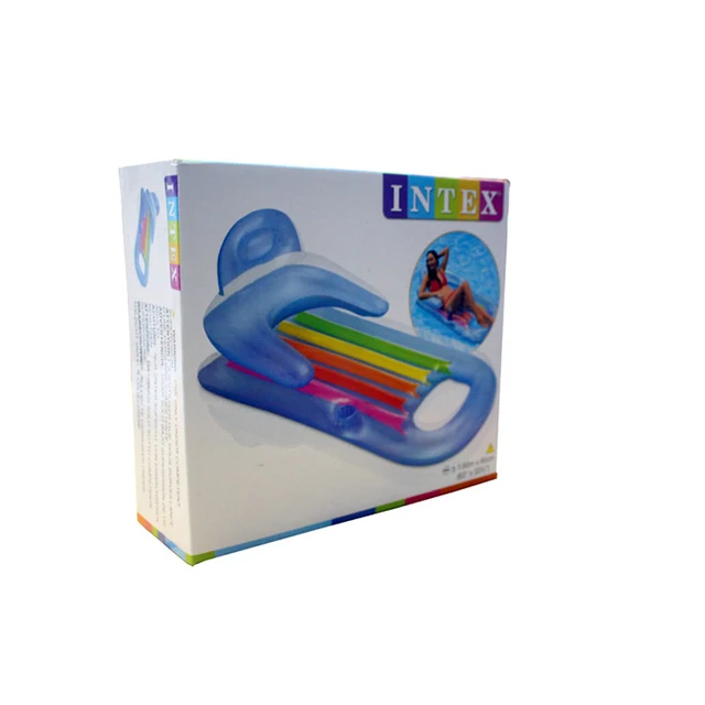 물 공기 매트 매트리스 성인 여름 수영장 컵 홀더와 등받이와 장난감 라운지