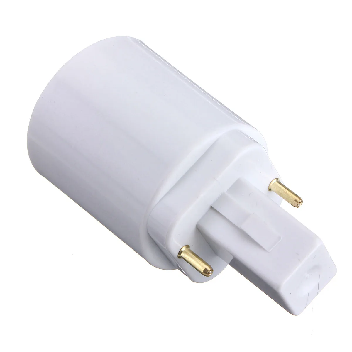Jiguoor Белый ABS led G24 к E27 Цоколь галогенная лампа CFL светильник адаптер конвертер лампа держатель адаптер