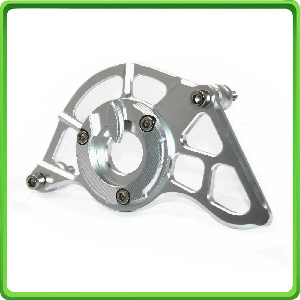 Motor Front Sprocket Chain Guard Cover Left Side Engine For Honda Grom MSX125 125SF MSX 125SF 2013 2014 2015 2016 2017 Silver (1)
