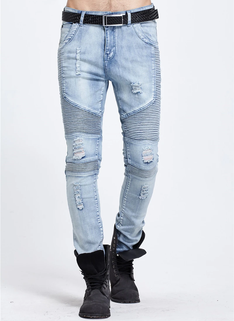 03 SharkPrint skinny jeans men clothes 1801