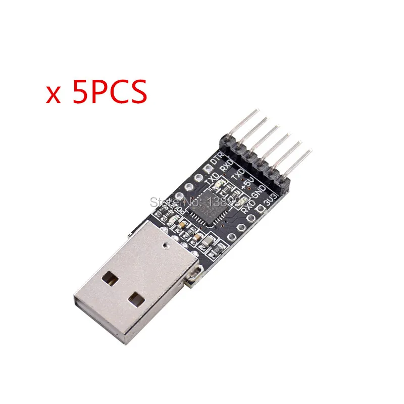 5 шт. CP2102 USB 2.0 TTL UART модуль 6pin последовательный преобразователь STC заменить FT232