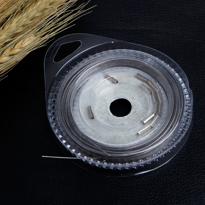 Stainless Steel Fishing steel wire Fishing lines 10m max power 7 strands super soft wire lines Cover with plastic Waterproof Stainless Steel Fishing steel wire Fishing lines 10m max power 7 strands super soft wire lines Cover with plastic Waterproof