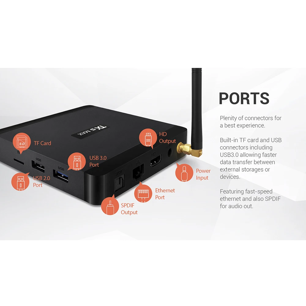 TX5 MAX Android 8.1 Oreo Amlogic S905X2 4GB/32GB Quad Core TV BOX 2.4G 5G Dual Wifi 1000M H.265 4K HD set top box (TX6 X99 ) P40 TX5 MAX Android 8.1 Oreo Amlogic S905X2 4GB/32GB Quad Core TV BOX 2.4G 5G Dual Wifi 1000M H.265 4K HD set top box (TX6 X99 ) P40