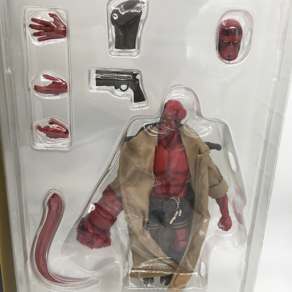 7 дюймов 18 см Hellboy тысяч значение обучения Hellboy ПВХ фигурка модель игрушка; подарок