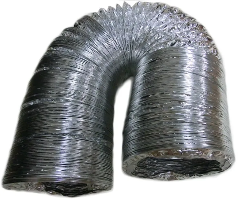 aluminum foil fire tube smoke tube smoke pipe 152 mm diameter 8 m Length for laser engraving and