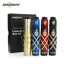 Original Serisvape Cavalry V2 Vape Kit with Mechanical Mod RDA Atomizer Fit 18650 Battery Upgrade Version 2 VS Vgod E Cigs New Original Serisvape Cavalry V2 Vape Kit with Mechanical Mod RDA Atomizer Fit 18650 Battery Upgrade Version 2 VS Vgod E Cigs New