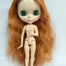 Стоимость цельная кукла без одежды blyth кукла, Заводская кукла, модная Кукла подходит для DIY Изменить игрушка BJD для девочек