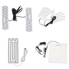 Многотипный обогреватель для рук из углеродного волокна USB нагревательная пленка электрическая зимняя инфракрасная жар Тепловая мат подкладки с подогревом