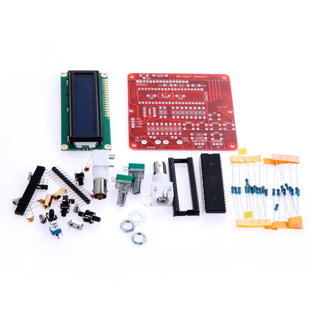 

DIY TS-FG121 DDS Function Signal Generator Module Sine Square Sawtooth Tri-angle Wave DIY Kit Pulse Sine Wave Electronic Compone