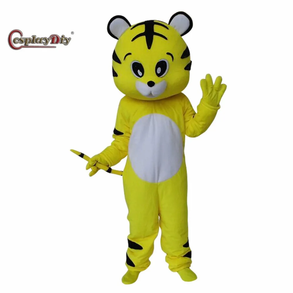 CosplayDiy Tiger Mascot Costume Cartoon Animal Mascot Costumes For