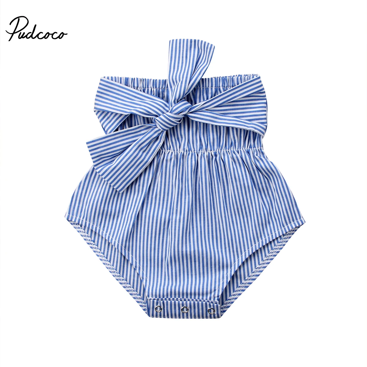 Newborn Infant Baby Girl Jumpsuit Strapless Fashion Summer New Bodysuit