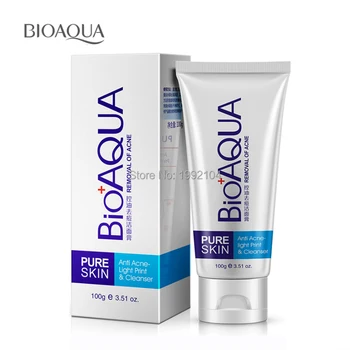 

Facial cleanser acne treatment blackhead skin cleaner face clean face cleaner bioaqua acne remover face care cleansing egg pore