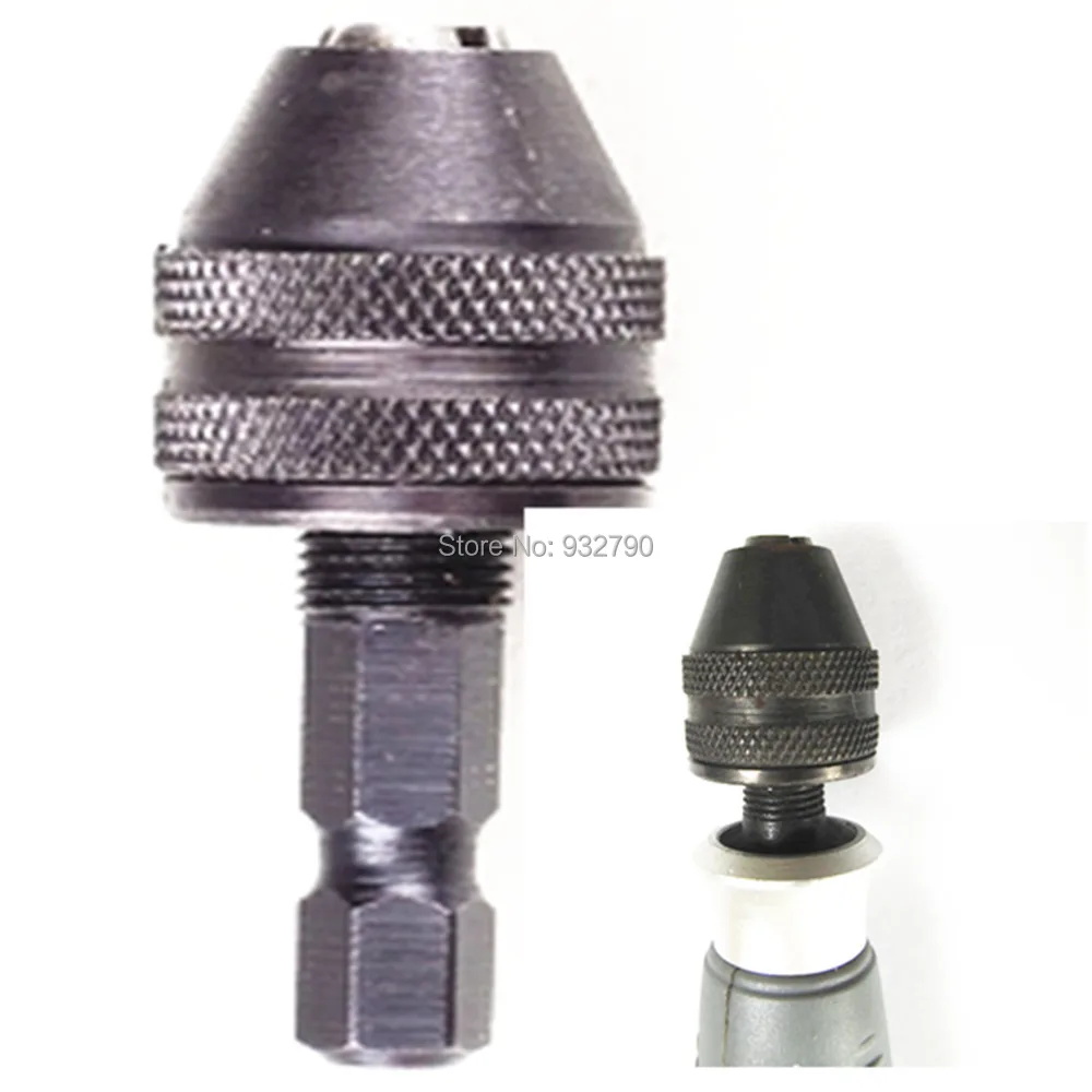 Keyless Conversion Convert Drill Chuck Screwdriver Impact Driver Quick