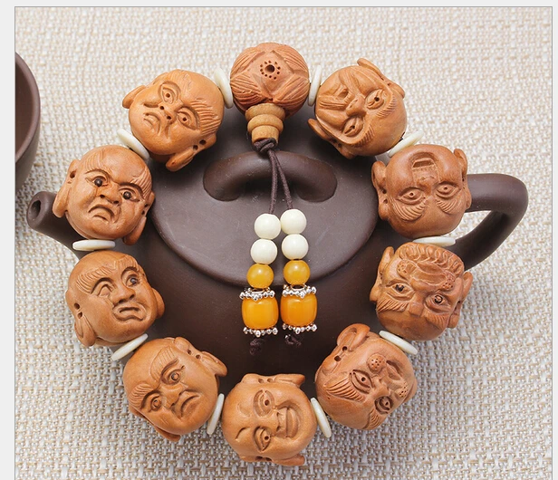 

common jujube 18 arhats string bracelet Buddha beads amulet bracelet