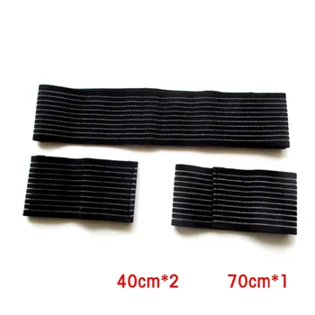 

3pcs Stretch Bands for TENS Machine Electrode Pads fixed action Reusable Sports Healt
