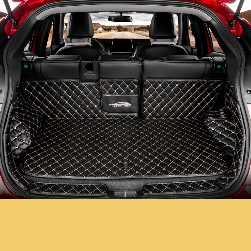 

Trunk pad car full surrounded tail box pad environmentally friendly waterproof interior For Mitsubishi ECLIPSE CROSS 2018 2019