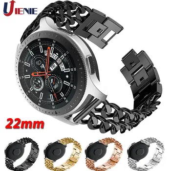 

22mm stainless Steel Bracelet Band for Samsung Galaxy Watch 46mm Gear S3 Strap for Huawei Watch GT 2 Wristband Replacement Band