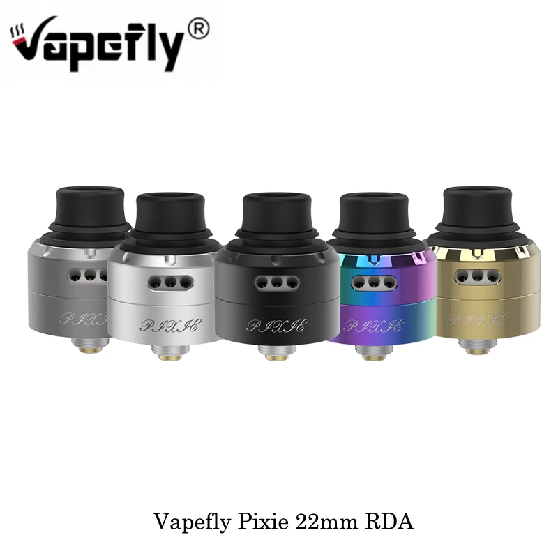 Электронная сигарета Vapefly Pixie 22 мм RDA одна катушка построить 510 нить для сквокер мод Vape испаритель VS Hellvape Rebirth