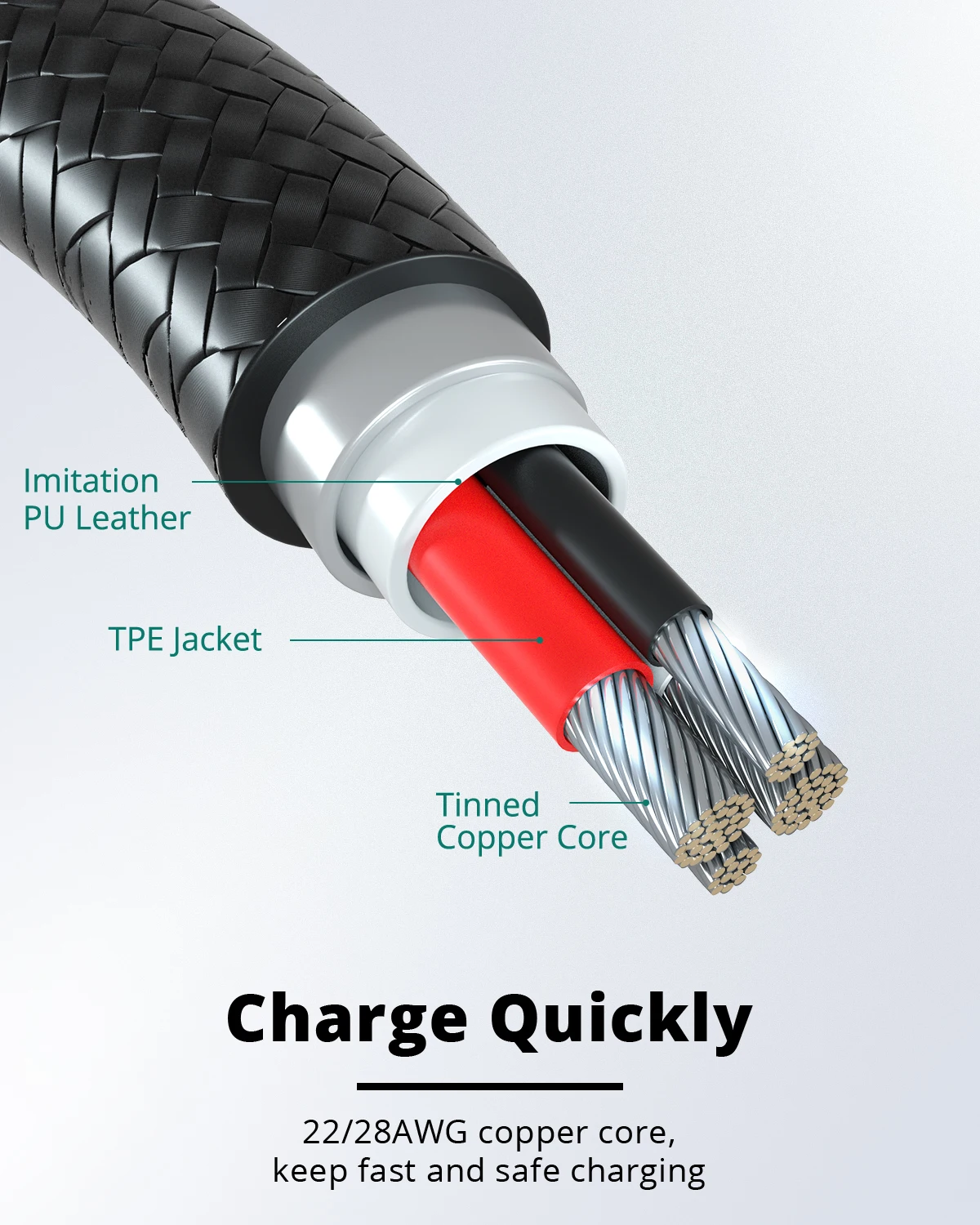 GUUGEI Магнитный usb кабель для зарядки type-C кабель для быстрой зарядки 3,0 type-C кабель для быстрой зарядки и синхронизации данных нейлоновые кабели для мобильных телефонов