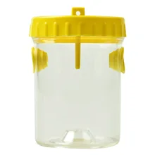 2 Введите отверстия прозрачных духов в Форма Би ловушка Ловец Инструменты для пчеловодства приманки инструменты для пчеловодства оборудование для пчеловодов Инструменты для пчеловодства