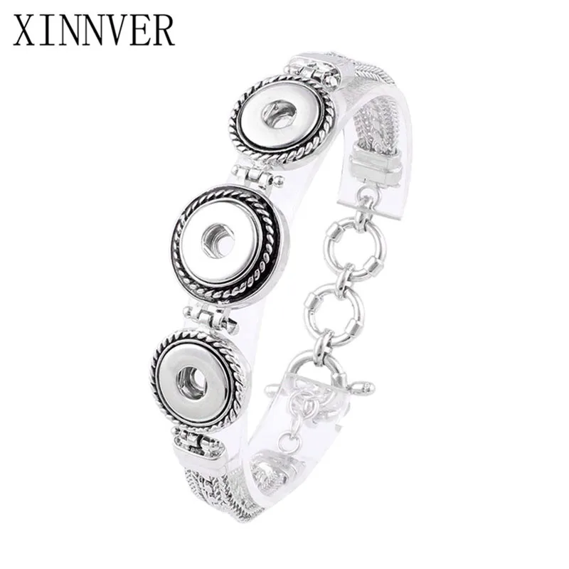 Buy Hot Interchangeable Snap Bracelet&Bangles 3 Button