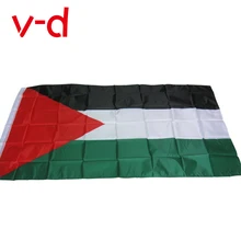Xvggdg grande bandeira da palestina poliéster, 150x90cm gaza