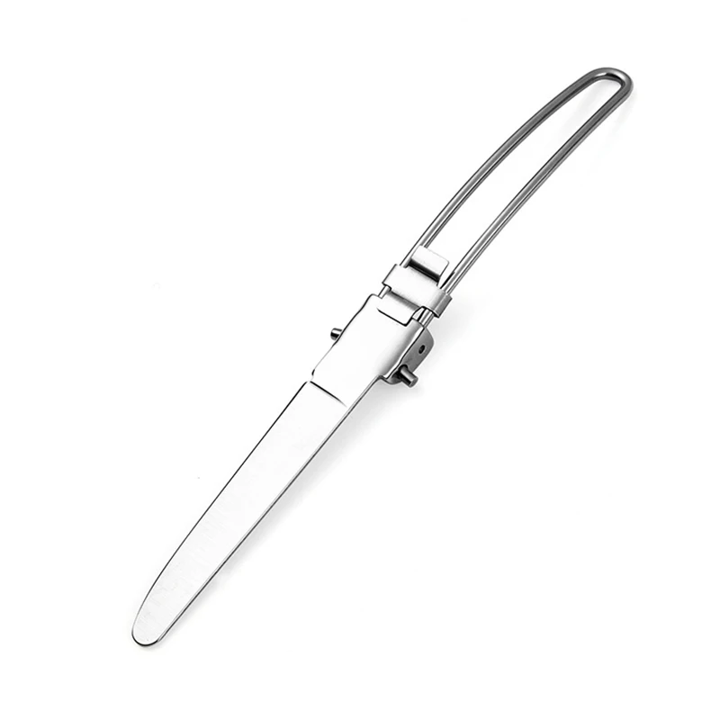 3 piezas plegables de acero inoxidable portátil vajilla cuchara tenedor Kit con bolsa de almacenamiento para Camping al aire libre Picnic barbacoa BB55