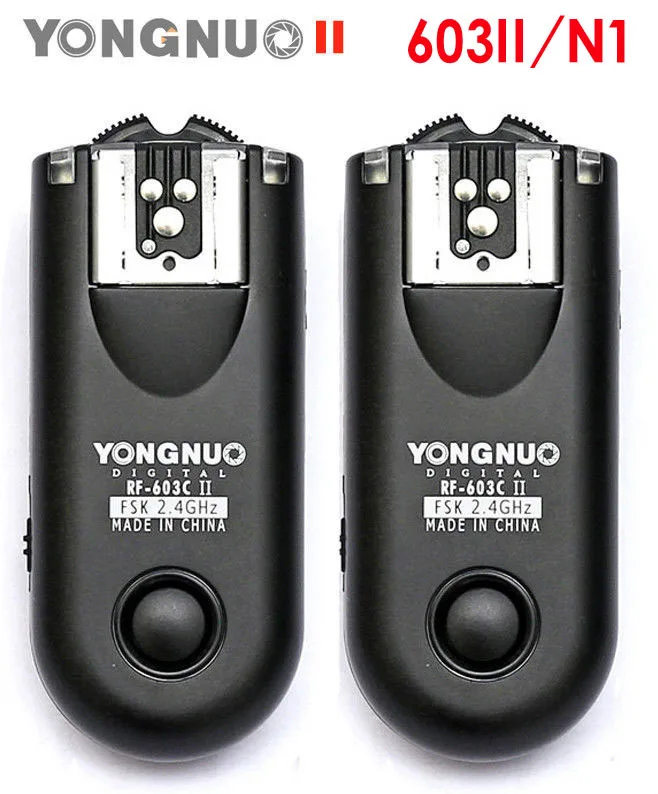 Yongnuo    RF-603 II N1  Nikon D800 D700 D300 D2X D2H D1H D1X D200 D3X D3 F6 F100