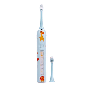 

USB Charge Automatic Kids Sonic Electric Toothbrush 3 Modes Soft Brush head Dental Children Electric Toothbrush Timer