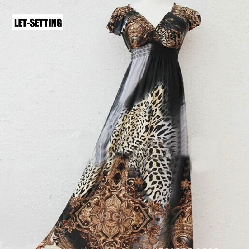 

LET-SETTING new fashion Slim yards dress pairs of classical elegance dress long section of thin ice silk dress