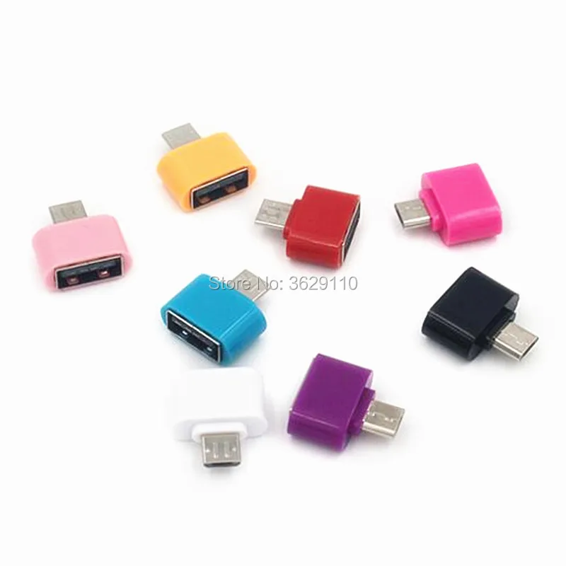 Hopetoth 5000 шт 5pin мини микро USB OTG к USB 2,0 Мини адаптер совместимый для samsung Android планшет