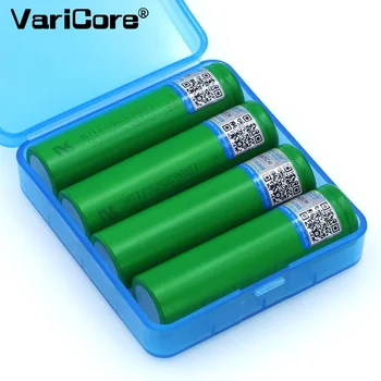 

4PCS VariCore VTC6 3.7V 3000mAh 18650 Li-ion Battery 30A Discharge for US18650VTC6 E-cigarette batteries+Storage Box