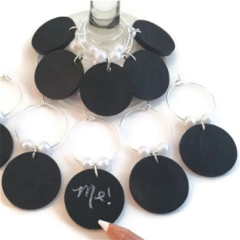 10pcs Small Blackboard Pendant Christmas Decorations Children's Home decor Ornaments Party Christmas Decorations for Home O15 (15)