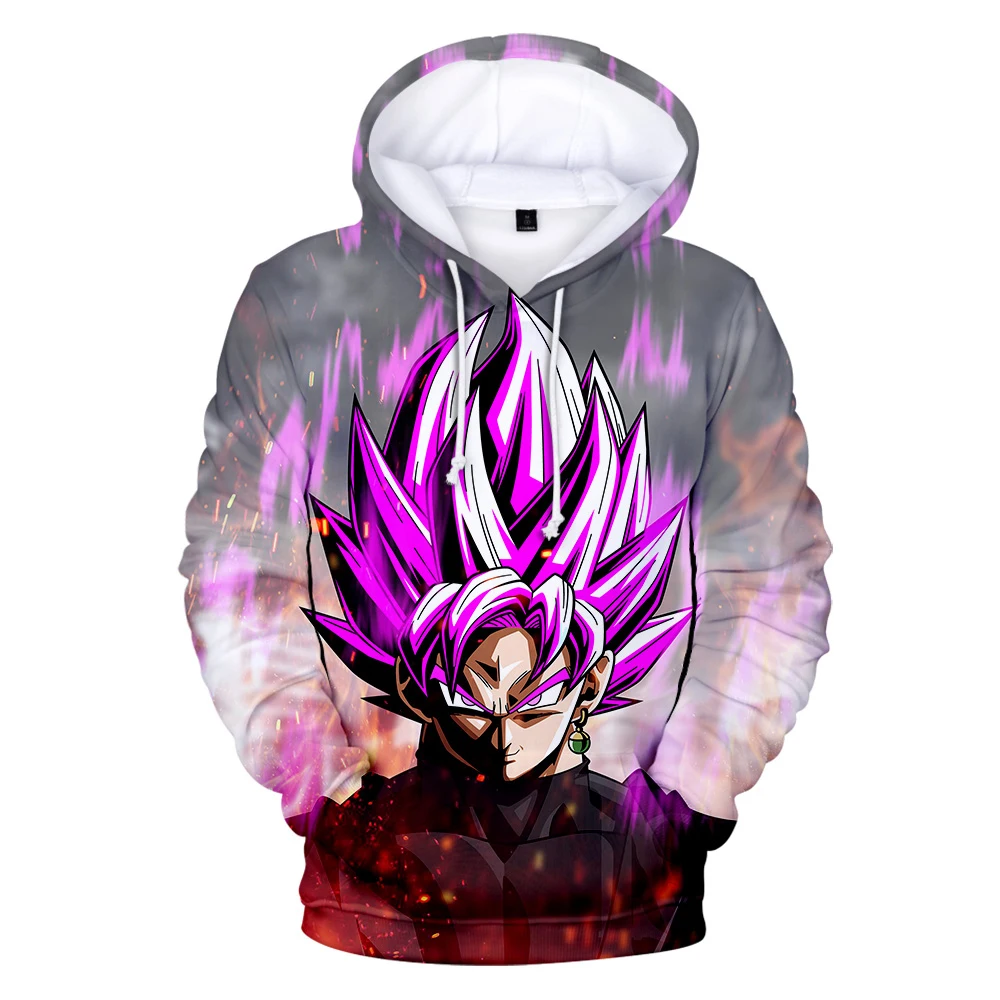 Новейшая Аниме Толстовка для мужчин/женщин 3D мяч Z Dbz Сон Гоку карманные толстовки