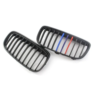 

For BMW 2-Series F45 F46 Front Kidney Grille 220i 228i 2014-2018 Matte Black M-Color
