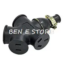 Портативное беспроводное гнездо адаптера питания 150 V-250 V 15A EU AU US Plug