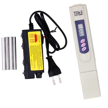 

TDS Water Electrolyzer test + Meter Tester Filter water quality testing pen,Digital TDS Temp PPM Tester Stick Water Purity 17%