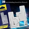 MECHANIC 3D BGA Reballing Stencil Kit for iPhone X Motherboard Middle Layer Planting Tin Template Reballing Plate Soldering Net ► Photo 3/6
