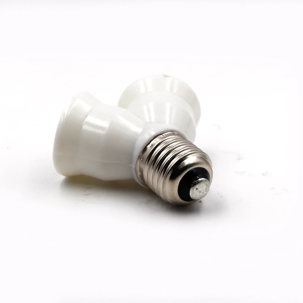 

E27 to 2 E27 Light Lamp Bulb Adapter Converte Fireproof Material 2E27 Y Shape Splitter Adapt Lamp Holder Converter Socket 1pcs